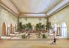 interior design architectural sketches digital hand draw