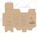 do modern product packaging box and label design