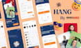do modern mobile app design UI UX design figma app mockup prototype web app uiux