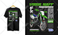create magazine style car t shirt illustrations