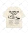 design car streetwear, t shirt high large grunge cars art