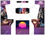 design arcade cabinet artwork and wraps