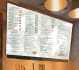 design food flyer, restaurant menu, bar, cafe menu board, price list