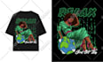 design streetwear clothing brand for tshirt merch and hoodie