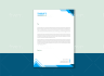 design professional looking letterhead editable ms word template
