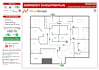 design a fire emergency evacuation plan for your building