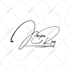 design scripted, cursive, hand drawn signature logo or autograph