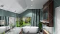 create 3d model of room, house, apartment with materials
