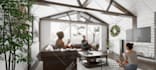 create hyperrealistic interior and exterior renders