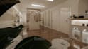 design a 3d interior decor for beauty salon, barber shop, clinic, spa, store