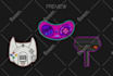 design custom twitch emotes or badges