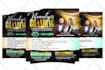 do church, social media, event flyer or postcard design 6hrs