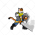 create or animate a pixel art character or tileset for you