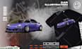 draw car illustration for t shirt design and merchandise