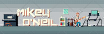 design pixel art banner for youtube facebook twitch etc