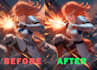 make corrections to your ai images with photoshop