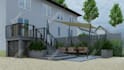 create your front yard or backyard or garden or landscape design
