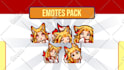draw cute twitch emotes, animated emotes, vtuber or sub badges