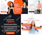 design creative social media post ads for instagram facebook and linkedin