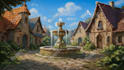create environment concept art and background