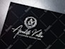 create modern minimalist and luxury monogram logo