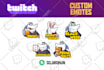 custom emotes, emoji, and sticker for twitch, discord, vtuber, etc