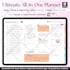 design hyperlinked digital planner for etsy