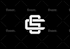 do a monogram initial letter mark, font, and text logo