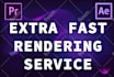 render export premiere pro or after effects projects