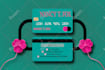 do credit card style business card design
