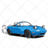 draw your car into a cartoon illustration in 24 hours