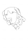 draw your pet animal in line art, one line art, line art icon illustration logo