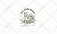 do custom amazing retro vintage hand drawn logo and illustration for you