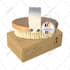 do modern product packaging box and label design