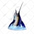 draw vector illustration modern unique fish design