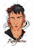 create colored vector face portrait