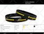 design silicone wristband,tyvek and custom events bracelet
