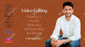 design birthday or greeting cards and edit or compile video