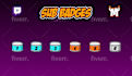 create express custom twitch sub badges