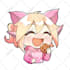 draw cute chibi emotes, sticker or sub badges for your twitch or discord