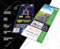 design lawn mowing, plumbing, hvac door hanger within 24 hours
