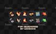 create twitch sub badges in pixel art style