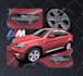 draw you car into vector illustration