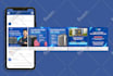 design carousel for facebook, instagram ads, store page