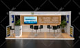 design trade show booth and backdrop for your exhibition