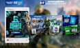 design 12 attractive instagram post, facebook, creative ads