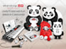 create 2d vector character, cartoon mascot, animal sticker