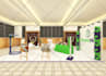design exhibition booth, kiosk, 3d stand, virtual booth