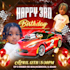 do kids birthday party motion flyer or poster