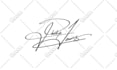 design a real handwritten signature logo or autograph